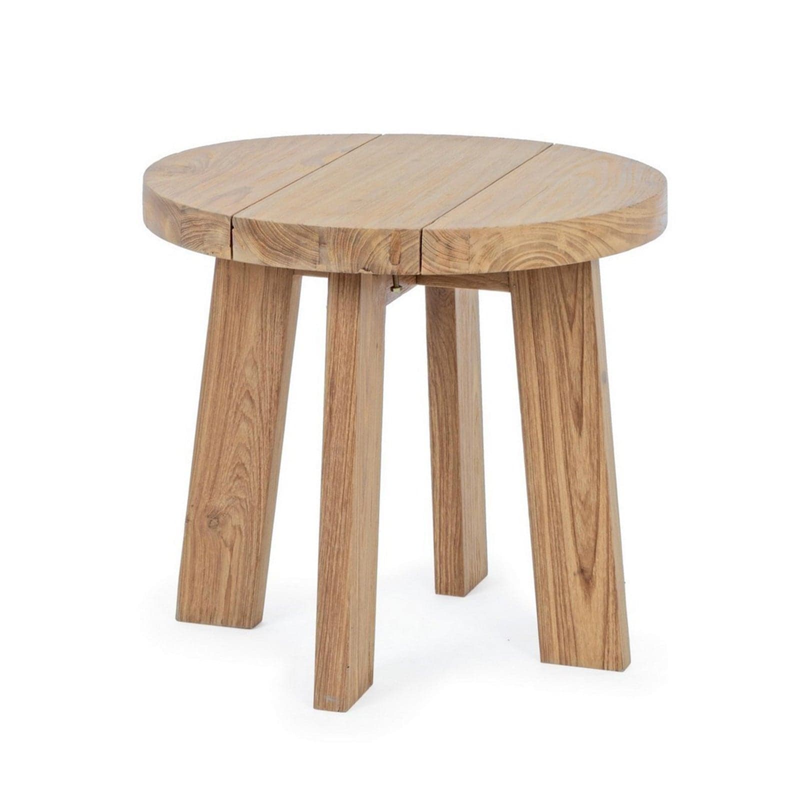 Tavolino rotondo "Bolivar" con struttura in legno di Teak per esterno - 21