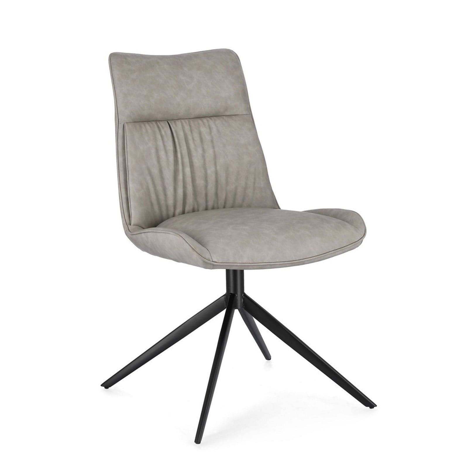 Sedia "Jordan" con gambe in acciaio verniciato a polvere epossidica, per arredo interno 50 x 64 x h 86 cm - 16