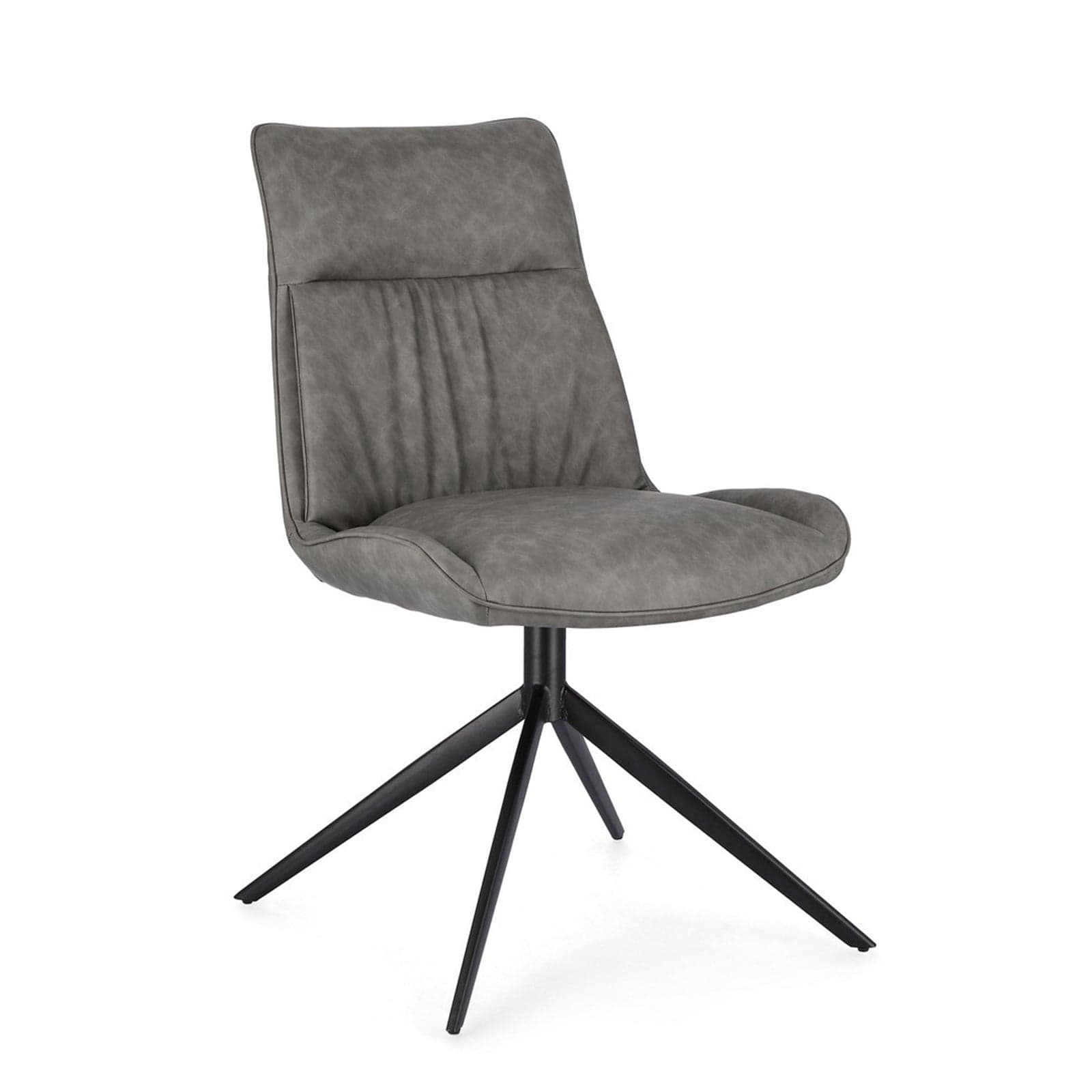 Sedia "Jordan" con gambe in acciaio verniciato a polvere epossidica, per arredo interno 50 x 64 x h 86 cm - 15