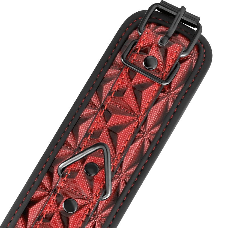 BEGME cavigliere fetish in morbido neoprene colore rosso e nero in Accessori per costrizione Kondorama - Martinsicuro, commercioVirtuoso.it