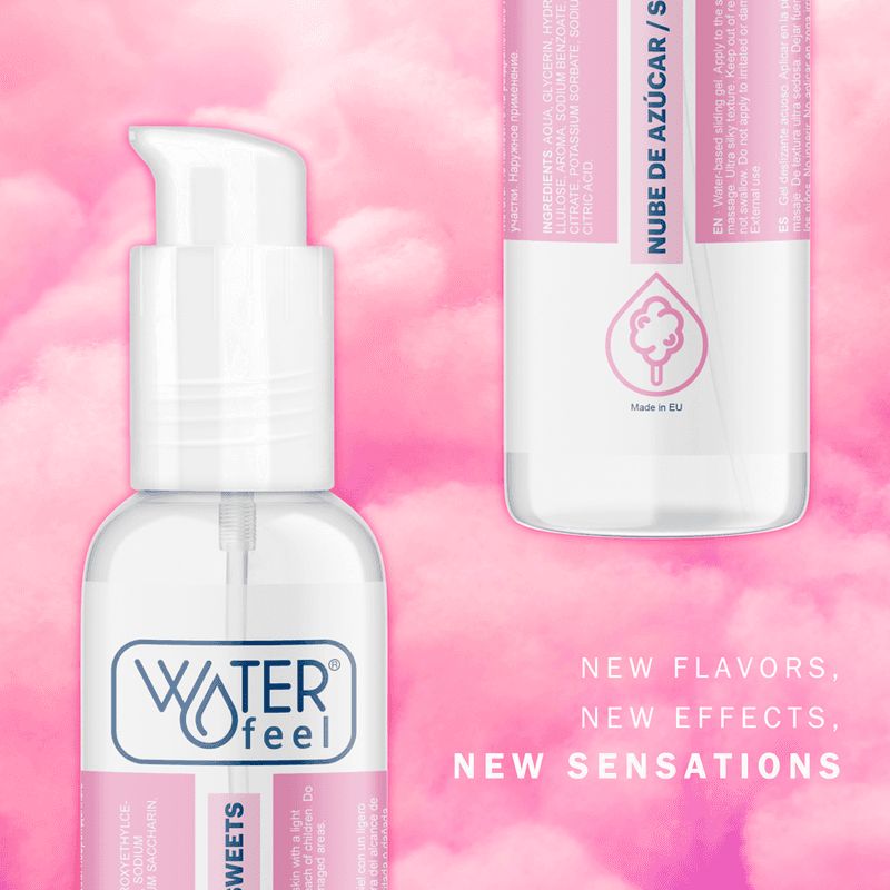 Waterfeel cotton candy lubrificante intimo anale vaginale a base d’acqua gusto zucchero filato 175 ml in Lubrificanti e gel stimolanti Kondorama - Martinsicuro, commercioVirtuoso.it