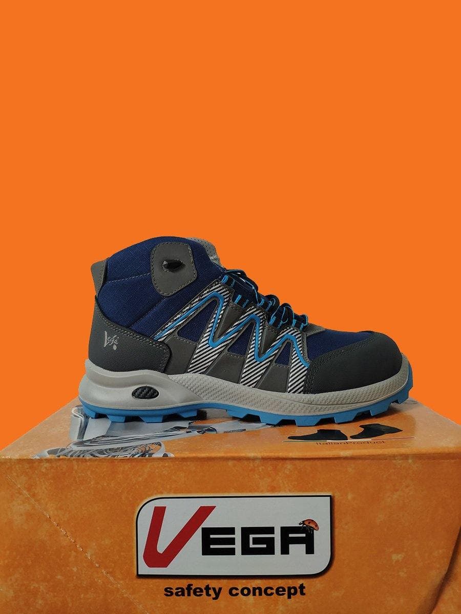 Scarpa Antinfortunistica da Lavoro Dolomite Grado Sicurezza S3 blu VEGA - 12