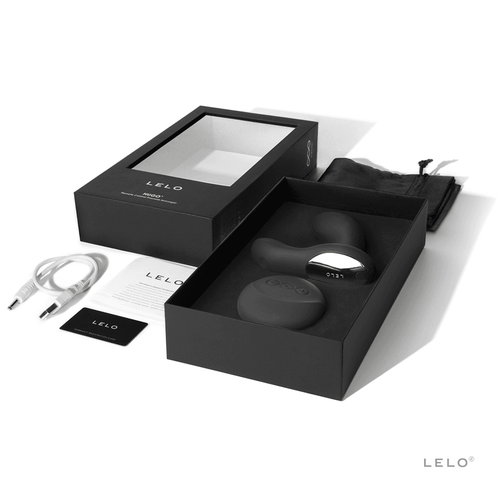 MASSAGGIATORE PROSTATICO LELO HUGO NERO VIBRATORE IN SILICONE CON TELECOMANDO WIRELESS UOMO ANALE in Massaggiatori per la prostata Kondorama - Martinsicuro, commercioVirtuoso.it