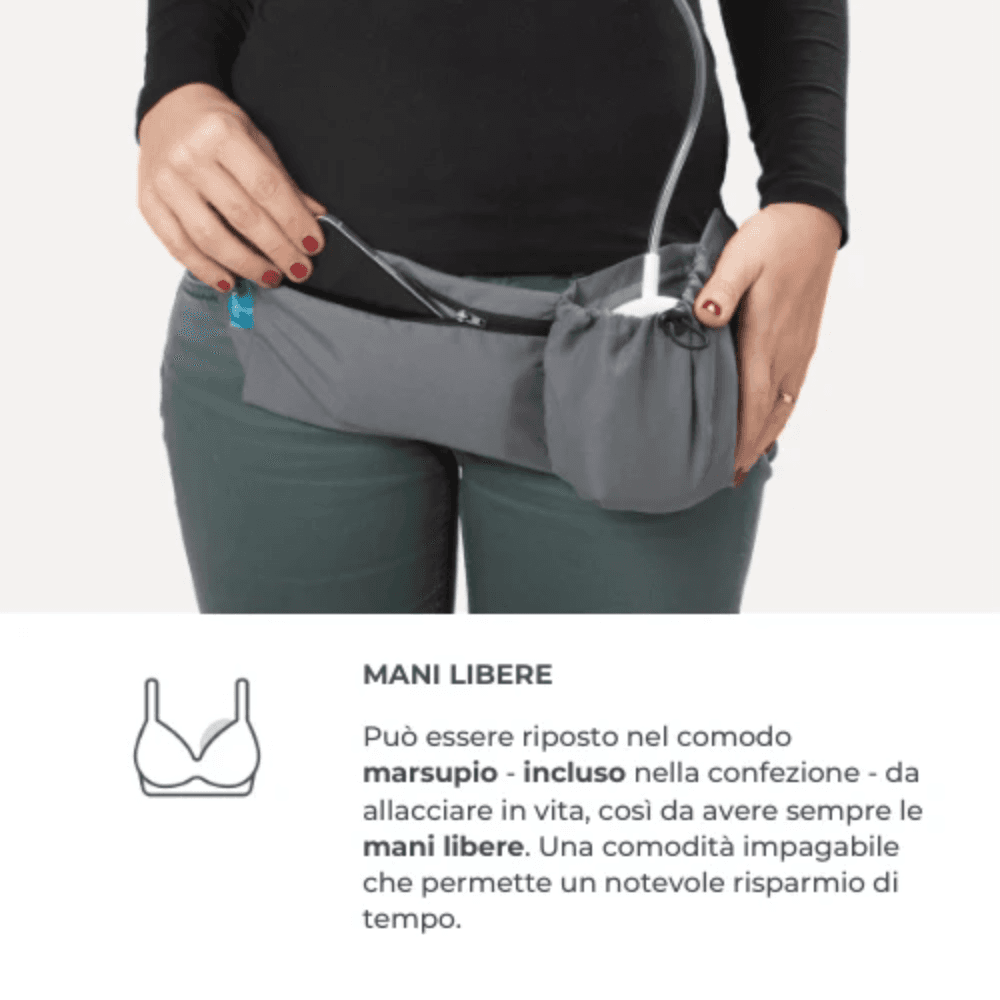 Tiralatte elettrico indossabile singolo con tecnologia a 3 fasi Nuvita in Tiralatte La Casa Del Bebè - Napoli, commercioVirtuoso.it