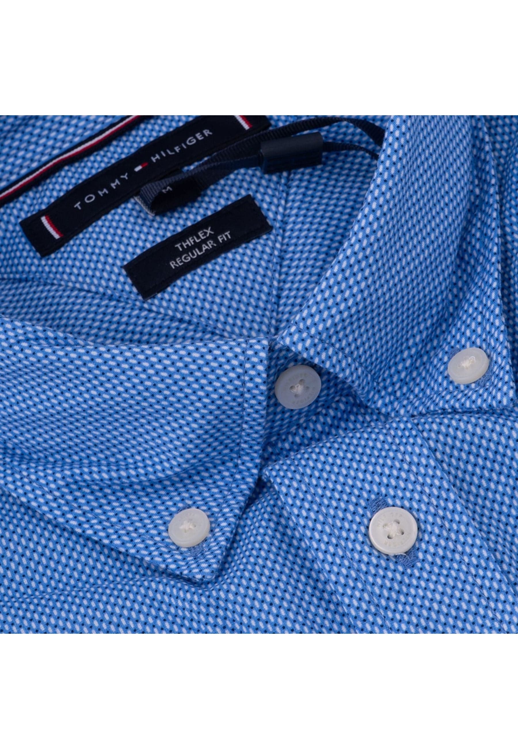 Tommy Hilfiger CAMICIA FLEX POPLIN FAKE SOLID RF SHIRT da uomo in Camicie casual Drestige - Casamassima, commercioVirtuoso.it