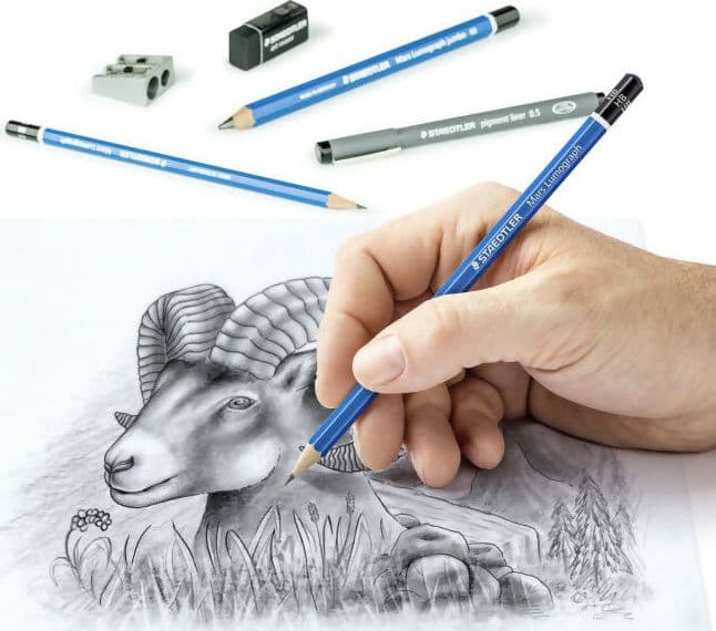 STAEDTLER SET SCHIZZI ARTISTICI in Carta Cartoleria Deja Vu - Crotone, commercioVirtuoso.it