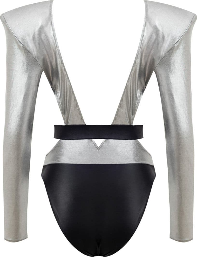 Dolce &amp; Gabbana Costume Maniche Lunghe Silver da donna in Costumi interi Drestige - Casamassima, commercioVirtuoso.it