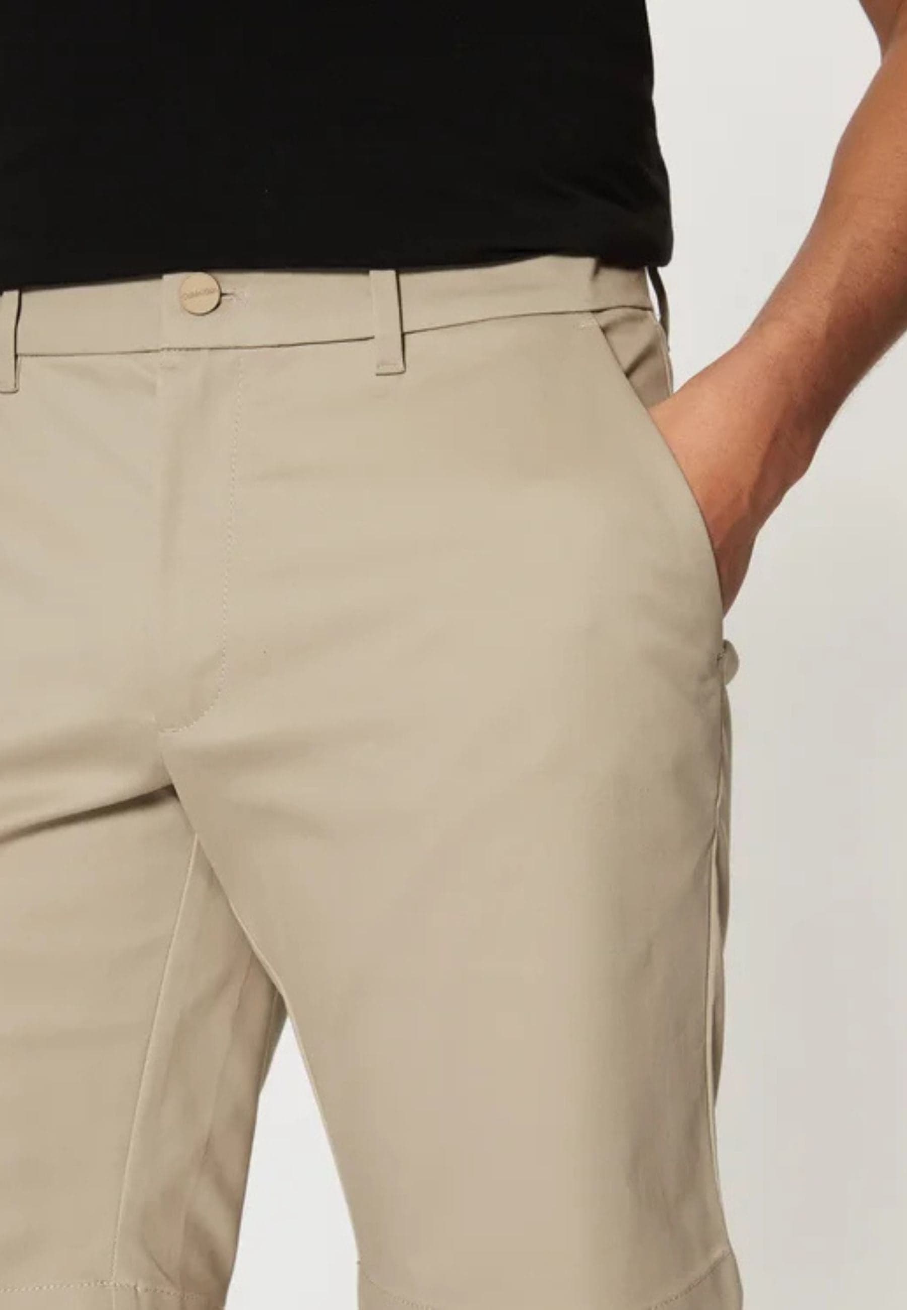 calvin klein PANTALONCINO SATEEN STRETCH SLIM SHORT da uomo in Pantaloncini Drestige - Casamassima, commercioVirtuoso.it