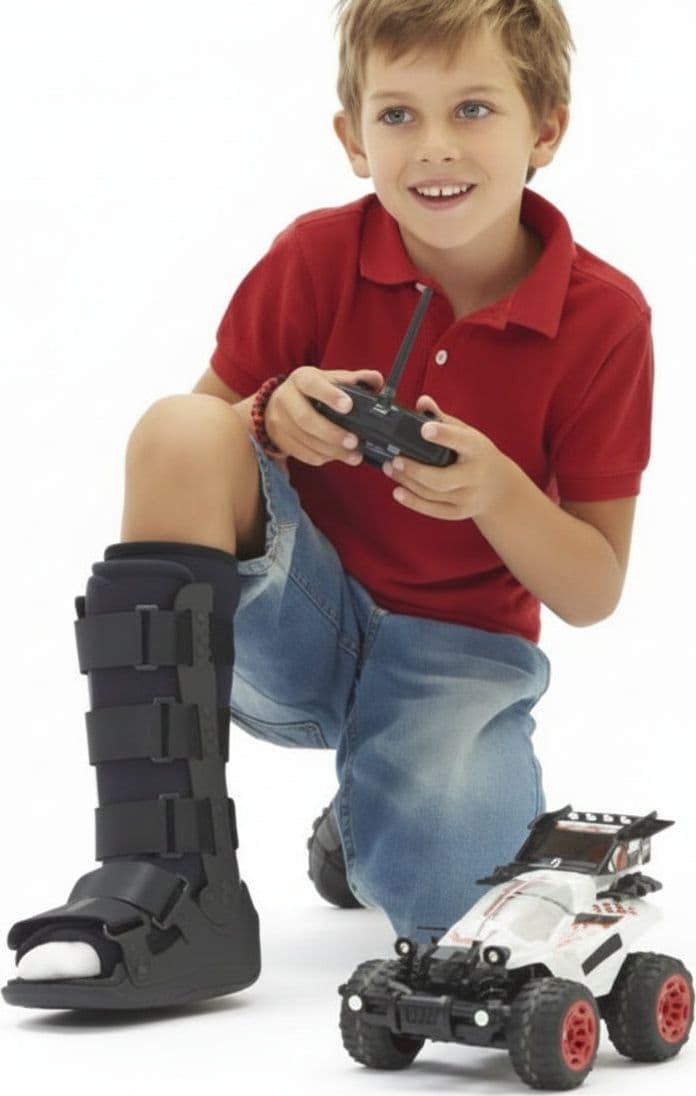 Gibaud ortho junior Walker Equalizer TG1 COD0629. Tutore per immobilizzazione tibio tarsica ad angolo retto.
