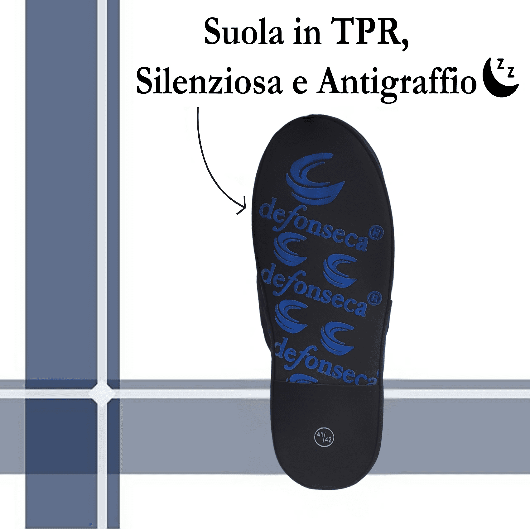 DeFonseca Ciabatte Uomo alla Milanese, Pantofole Invernali Chiuse da Casa, Lavabile e per Ospiti in Pantofole Primo Calzature - Venezia, commercioVirtuoso.it