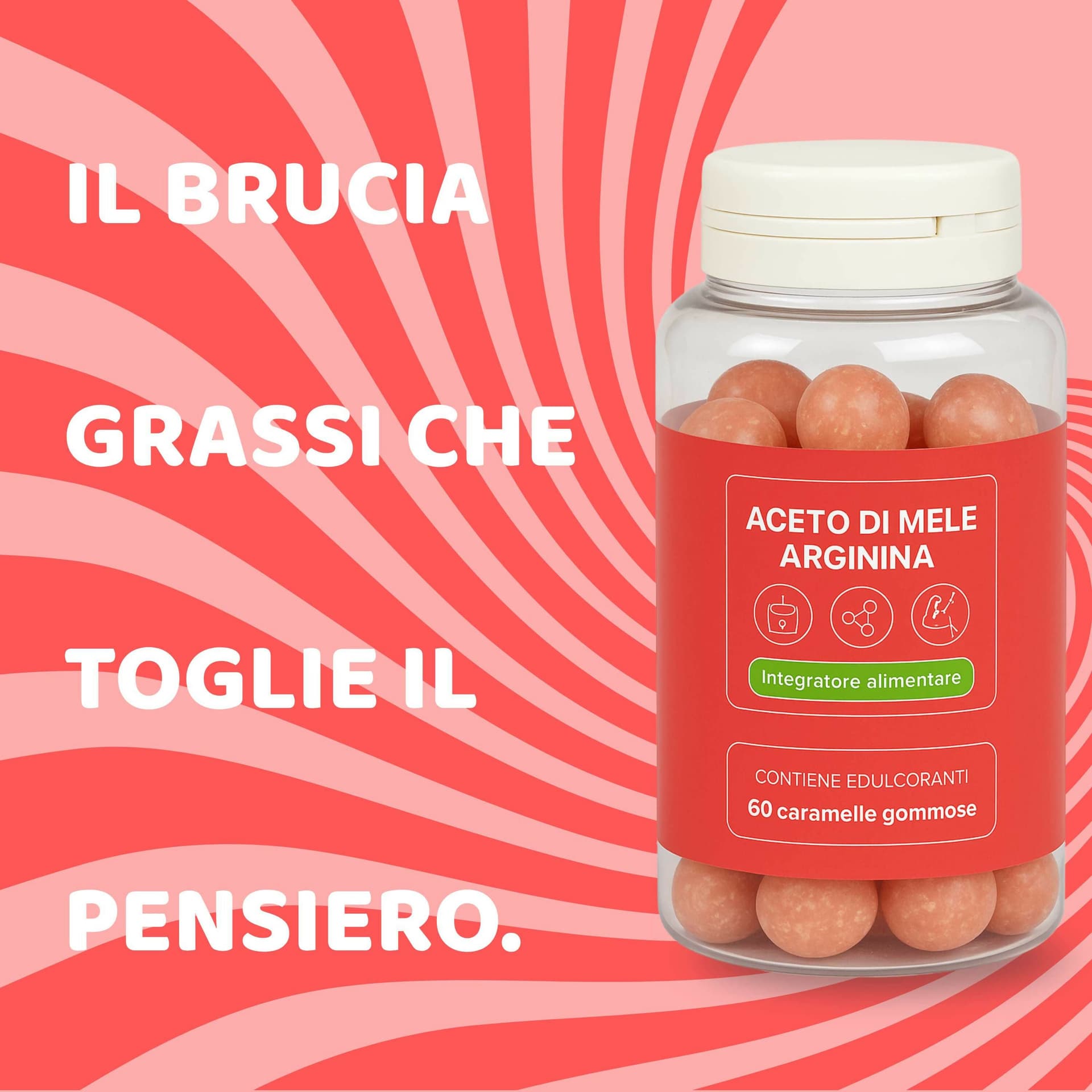 Ketobon Keto Caramelle Dimagranti Brucia Grassi Forte Per Dimagrire Dieta Chetogenica Con Arginina E Aceto Di Mele 60pz in Bruciatori di grasso BasketGuru Italia - Palermo, commercioVirtuoso.it