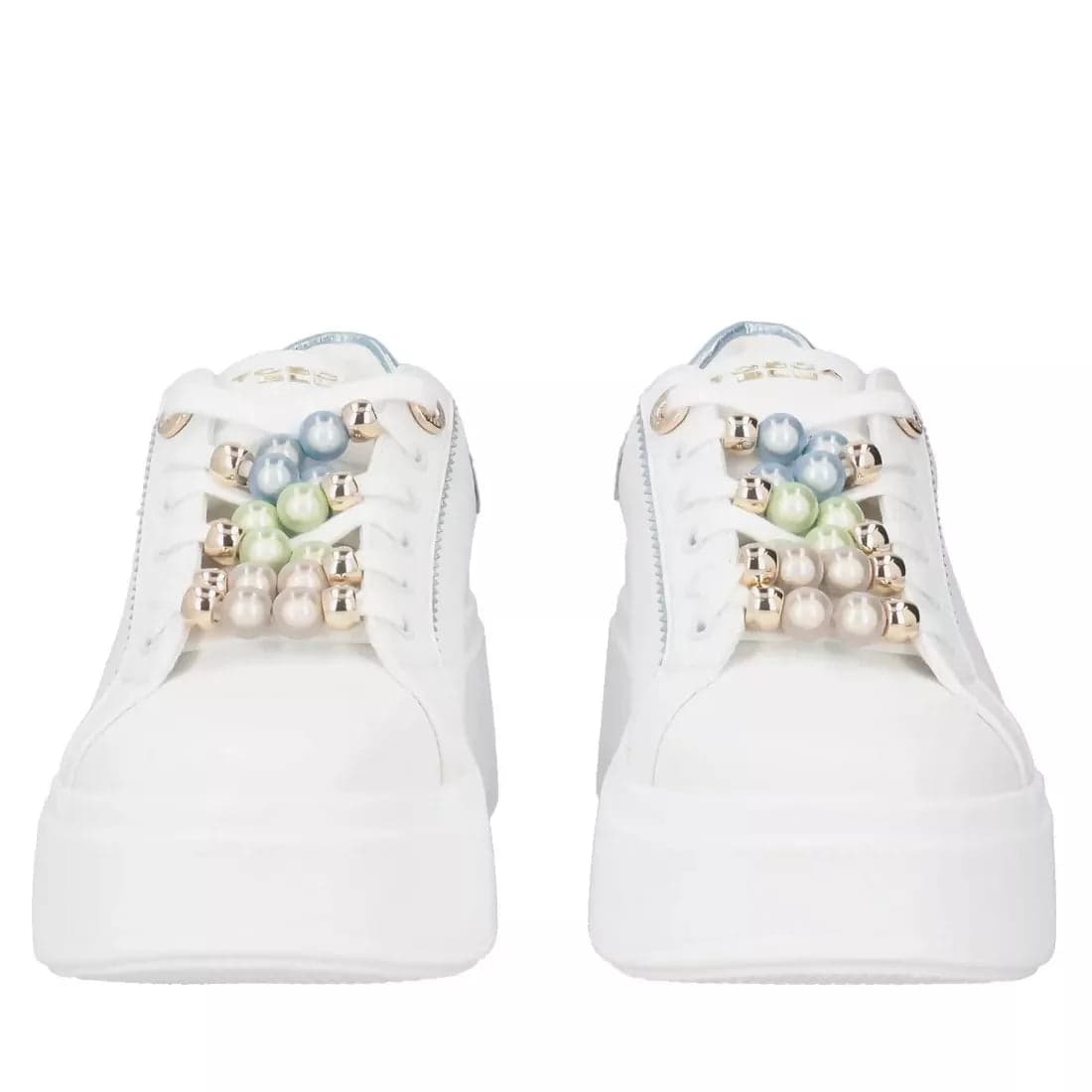 ToscaBlu Donna Sneakers gioiello Clara in pelle con perle in Sneaker casual Cantali Calzature - Randazzo, commercioVirtuoso.it