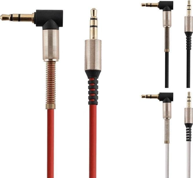 Cavo Audio Stereo Jack 3.5mm M/M a 90°