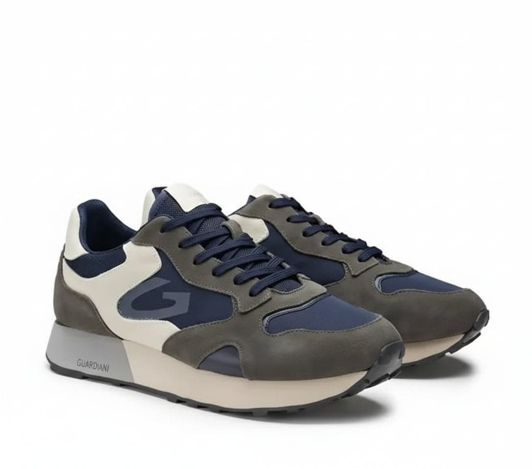 Alberto Guardiani Uomo Sneakers in Suede in Sneaker casual Cantali Calzature - Randazzo, commercioVirtuoso.it