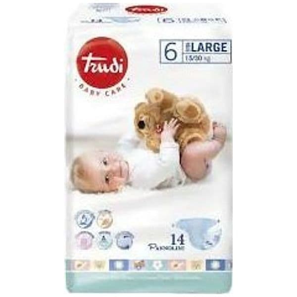 TRUDI Baby Care Pannolini Per Bambini - comfort e protezione - tutte le misure disponibili - 6 pacchi in Pannolini per bambini Sanitaria Gioia del Bimbo - Villa San Giovanni, commercioVirtuoso.it