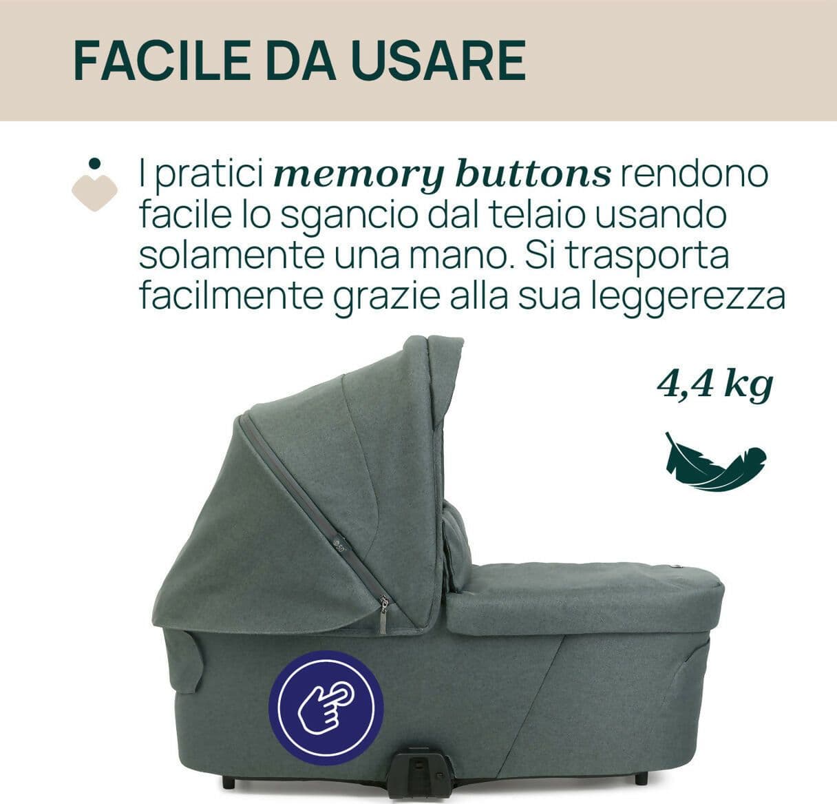 07087137330000_733_087137_733_BELLAGIO_FLEXI_CARRYCOT_Fir_Tree_IT3_1280x1280