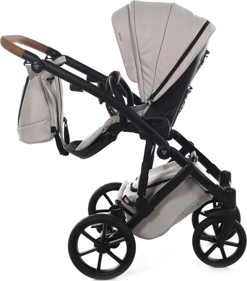 Junama Space V2 2 in 1 Beige Telaio Nero in Pagliette e spazzole per pulire La Casa Del Bebè - Napoli, commercioVirtuoso.it