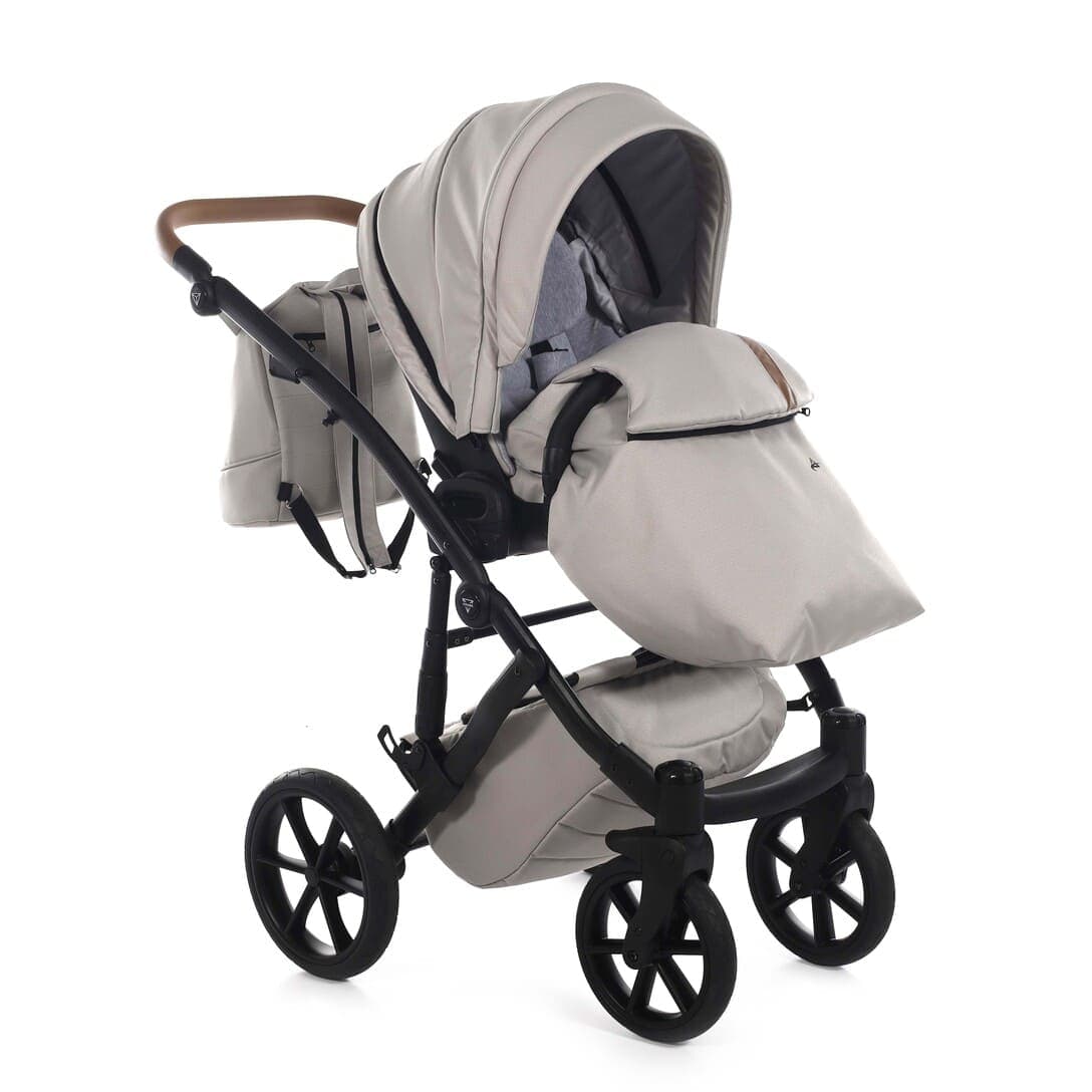Junama Space V2 2 in 1 Beige Telaio Nero in Pagliette e spazzole per pulire La Casa Del Bebè - Napoli, commercioVirtuoso.it