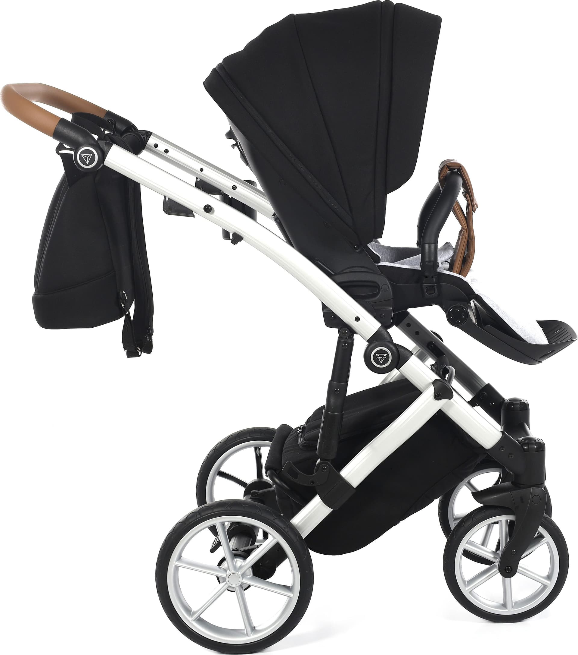 Junama Space V3 2 in 1 Black/Telaio White in Dentifrici La Casa Del Bebè - Napoli, commercioVirtuoso.it