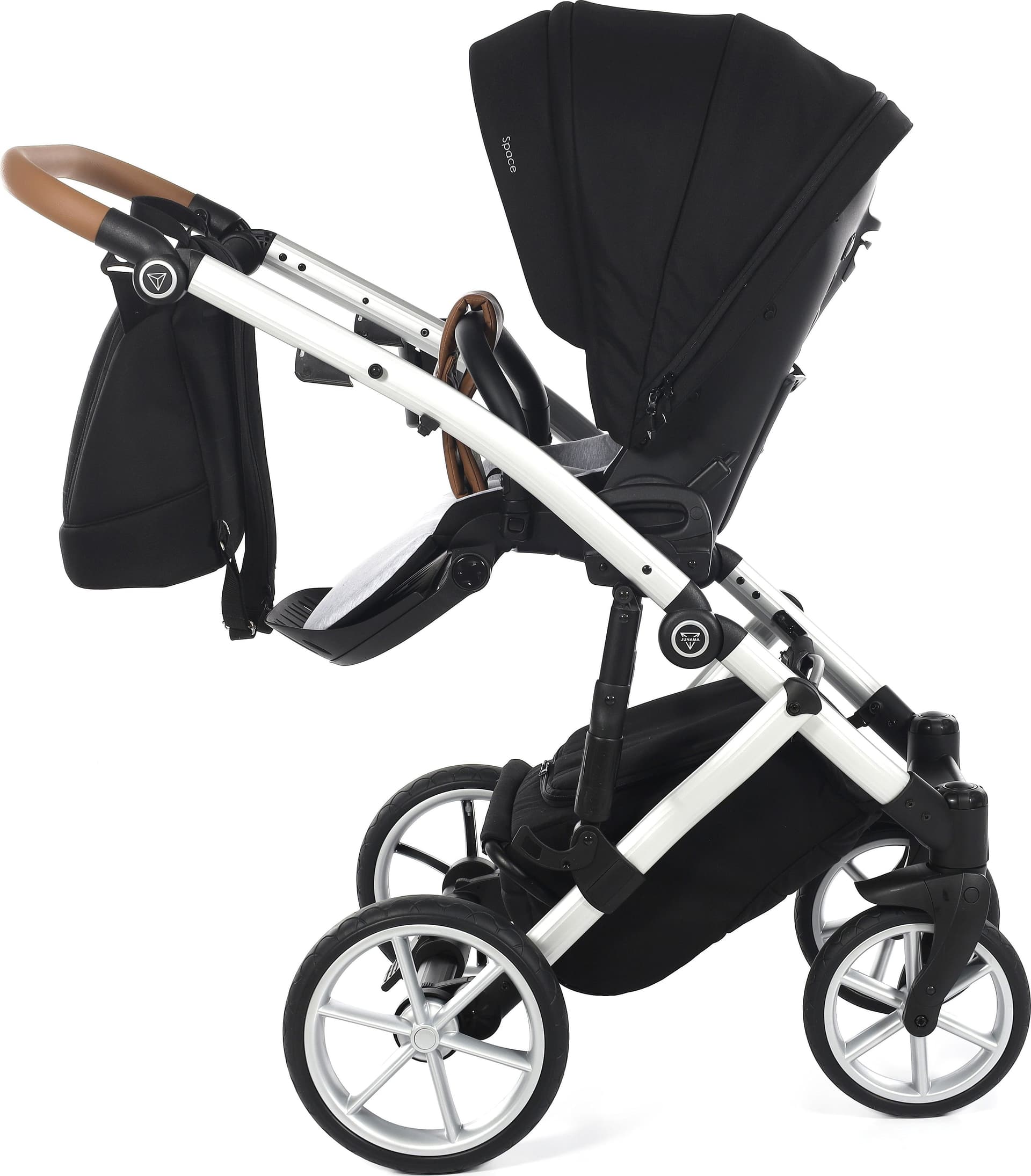 Junama Space V3 2 in 1 Black/Telaio White in Dentifrici La Casa Del Bebè - Napoli, commercioVirtuoso.it