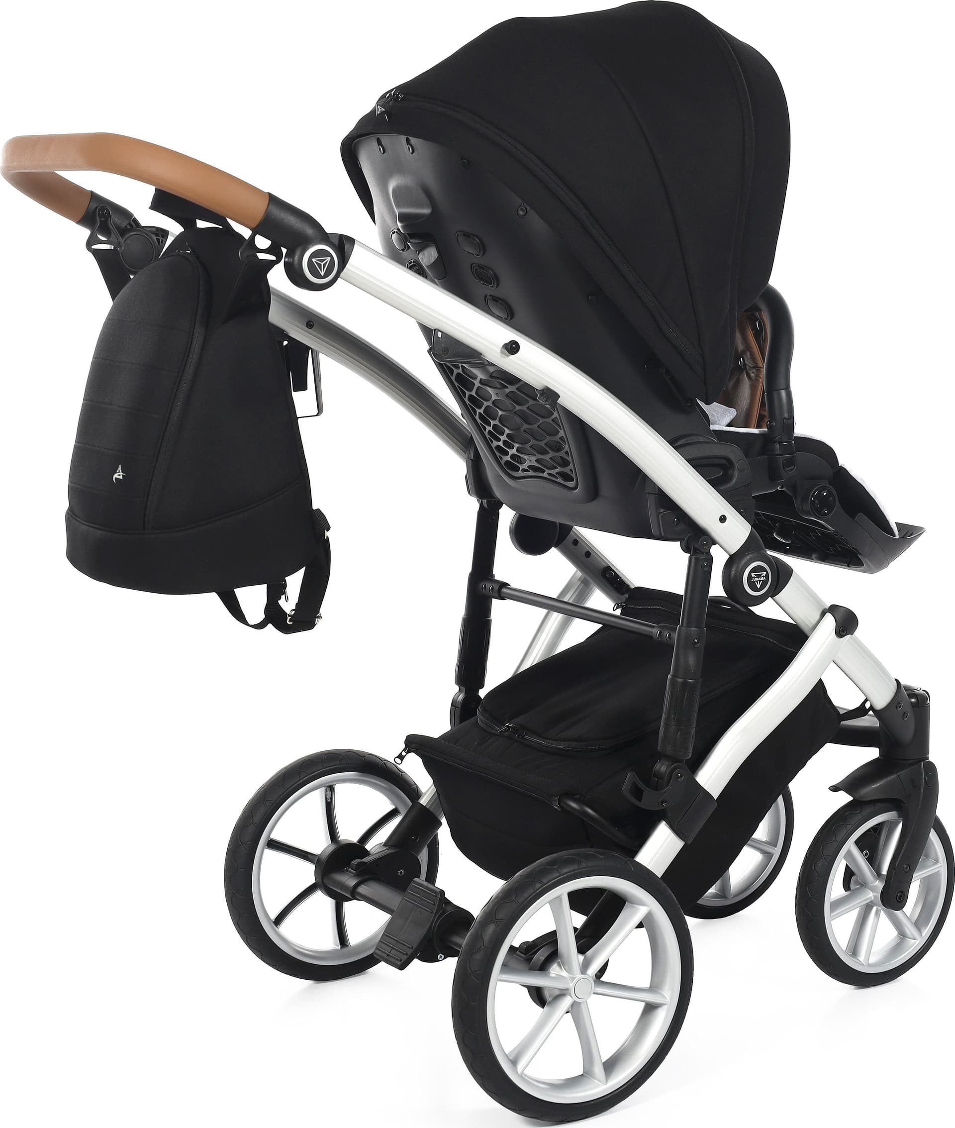 Junama Space V3 2 in 1 Black/Telaio White in Dentifrici La Casa Del Bebè - Napoli, commercioVirtuoso.it