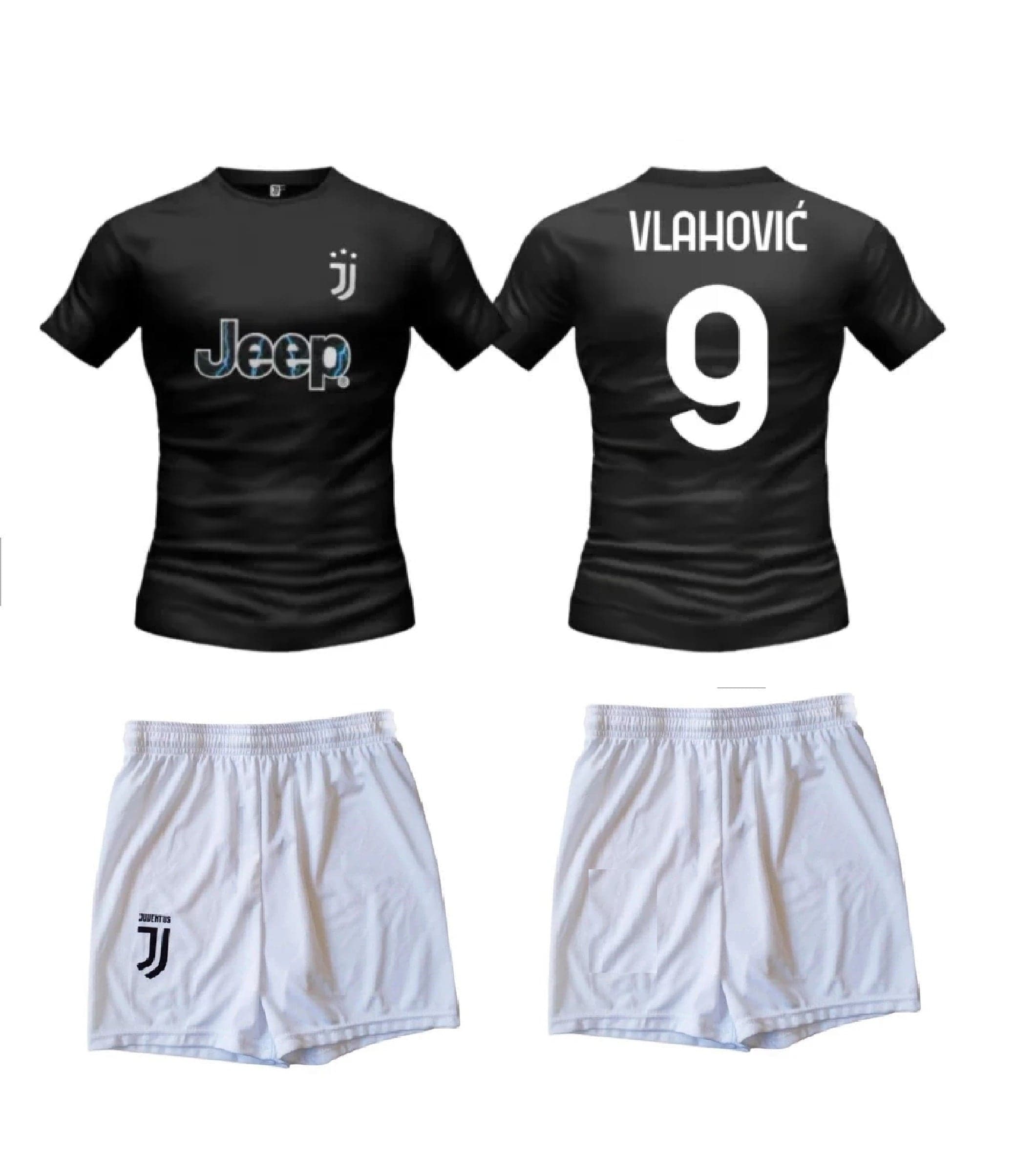 Maglia FC Juventus nera Dusan Vlahovic in Magliette Il Distintivo - Pesaro, commercioVirtuoso.it