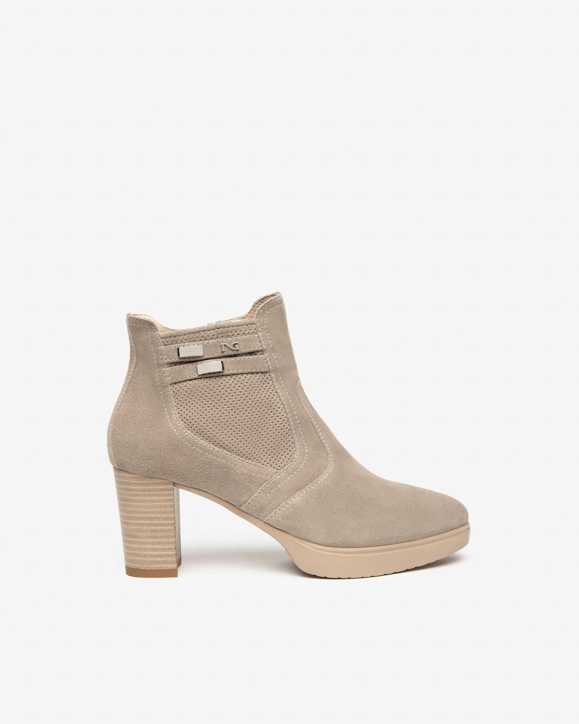 NeroGiardini Donna Tronchetti in suede in Scarpe col tacco Cantali Calzature - Randazzo, commercioVirtuoso.it