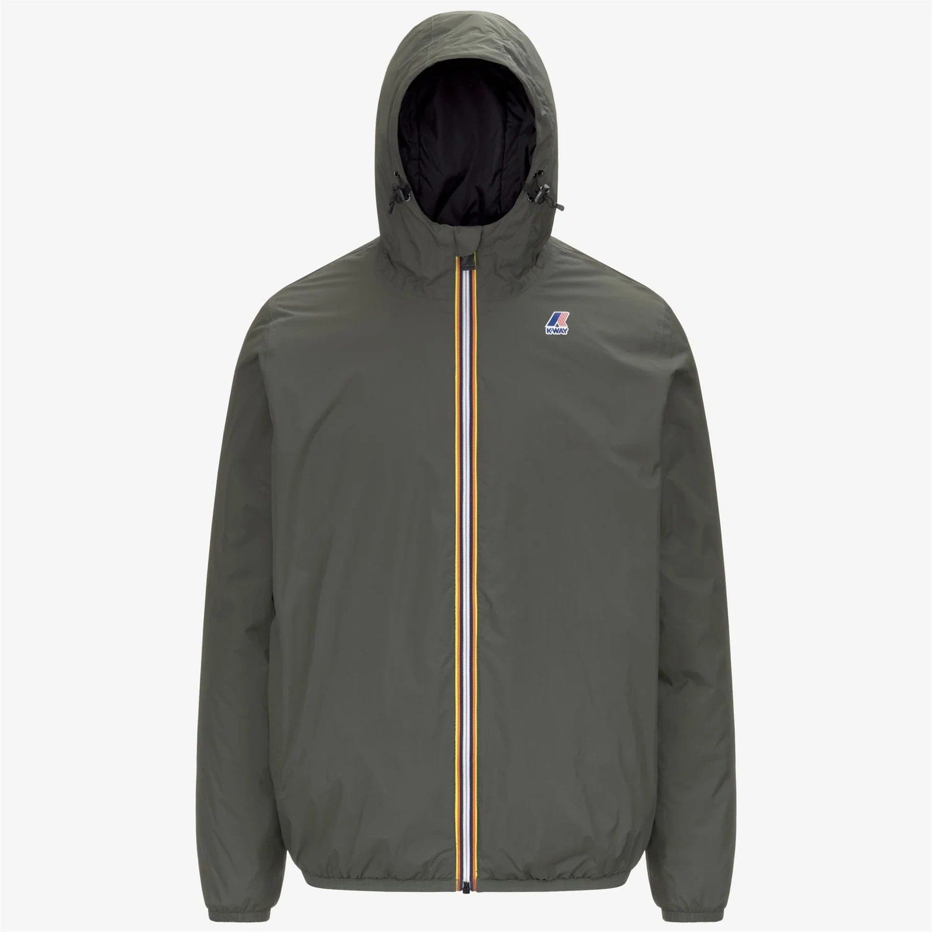 K-WAY Giubbino Uomo Intermedia Calda Unisex Verde Scuro con Materiali Riciclati K61273W in Giacche Broadway Red - Barletta, commercioVirtuoso.it
