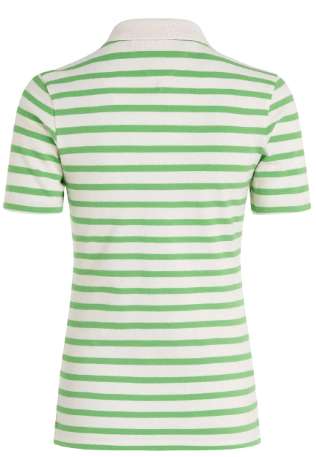 Tommy Hilfiger POLO 1985 SLIM PIQUE STRIPE POLO SS da donna in Polo Drestige - Casamassima, commercioVirtuoso.it