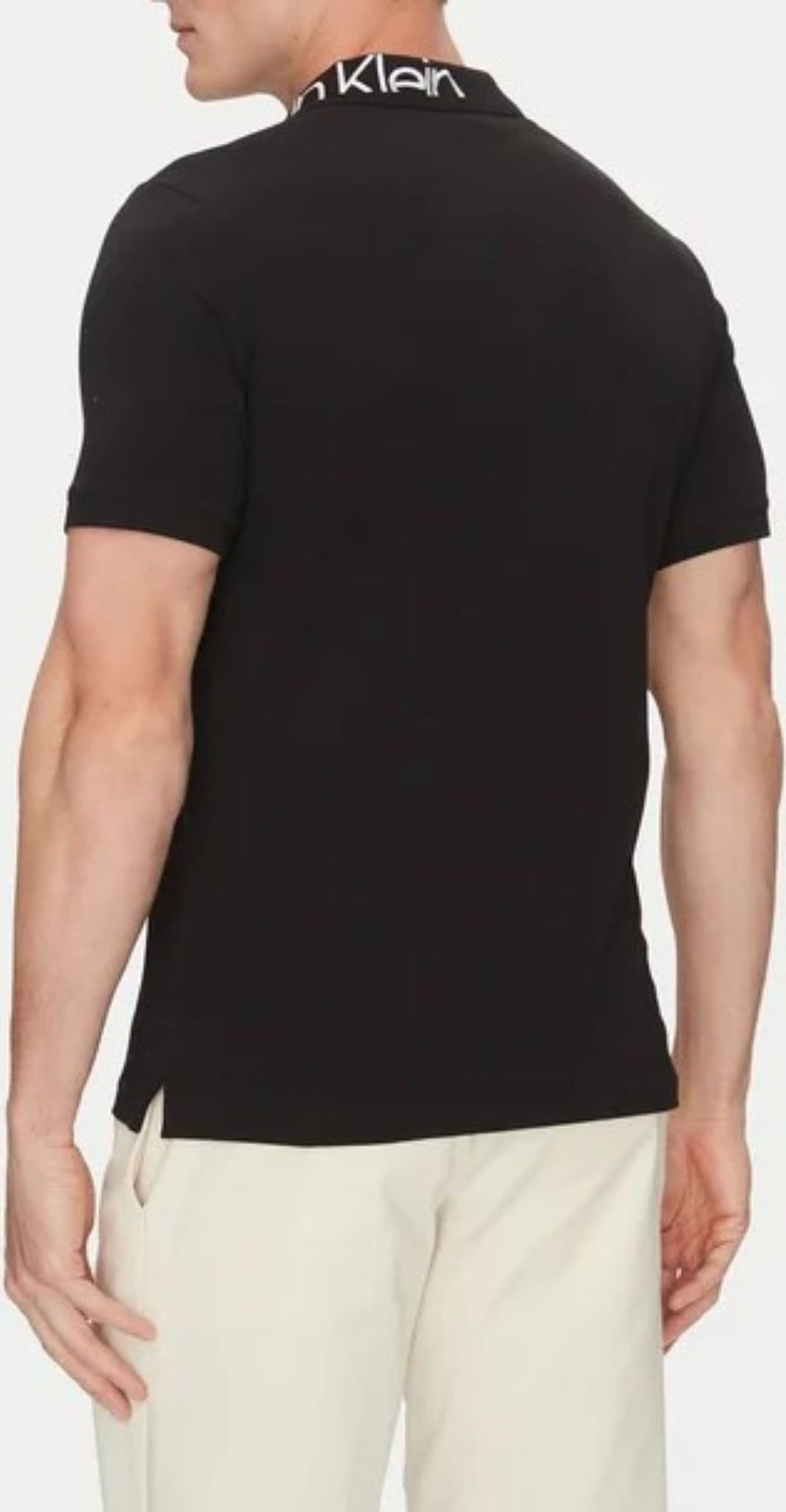 calvin klein POLO STRETCH PIQUE LOGO COLLAR POLO da uomo in Polo Drestige - Casamassima, commercioVirtuoso.it