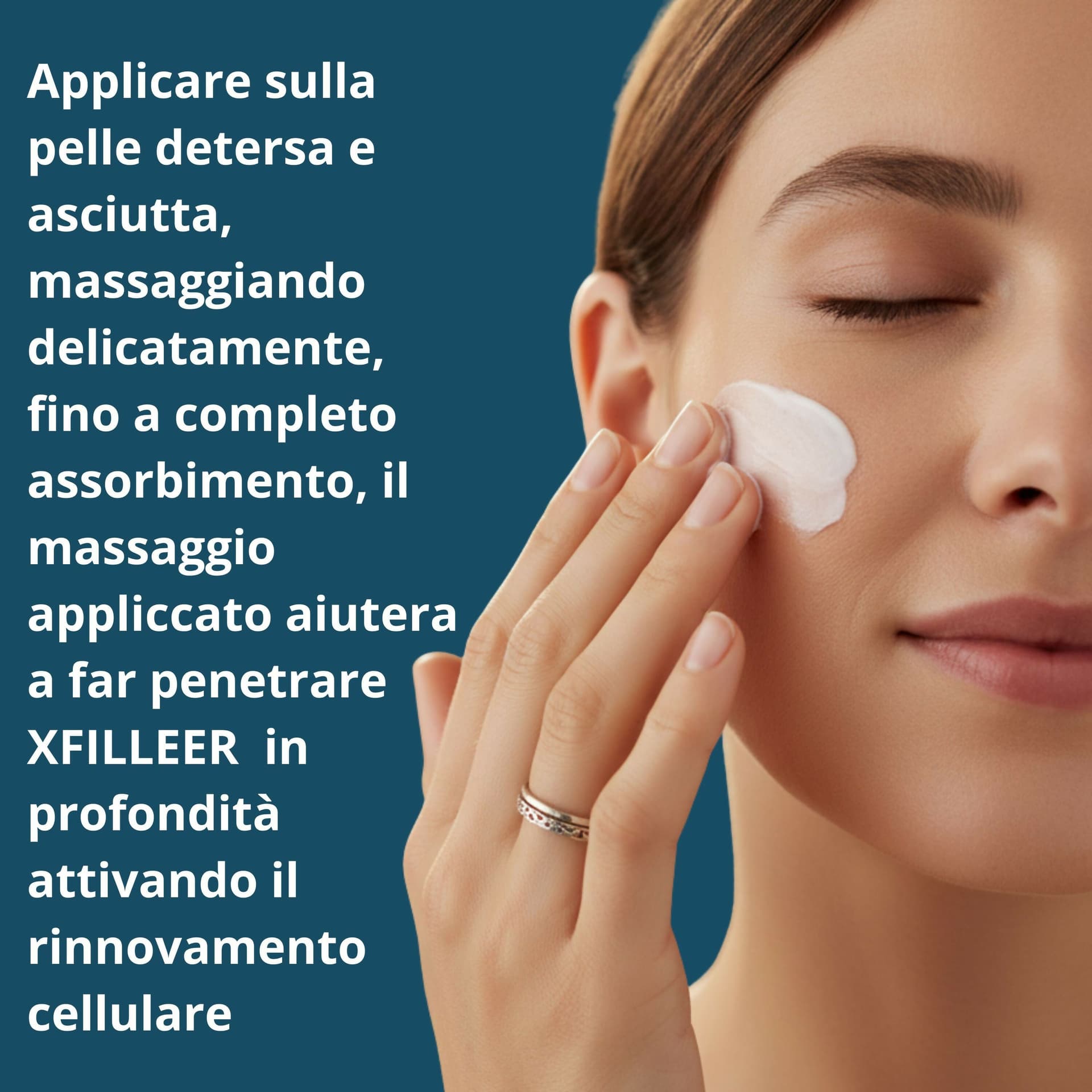 Xfiller - crema antirughe 100% naturale con x50 hyalufiller con drone cosmetico, arricchita con olio di mandorle dolci, burro di karitité, amamelide e olio di cocco pelle più giovane e luminosa 50ml in Trattamenti anti acne e anti macchie BasketGuru Italia - Palermo, commercioVirtuoso.it