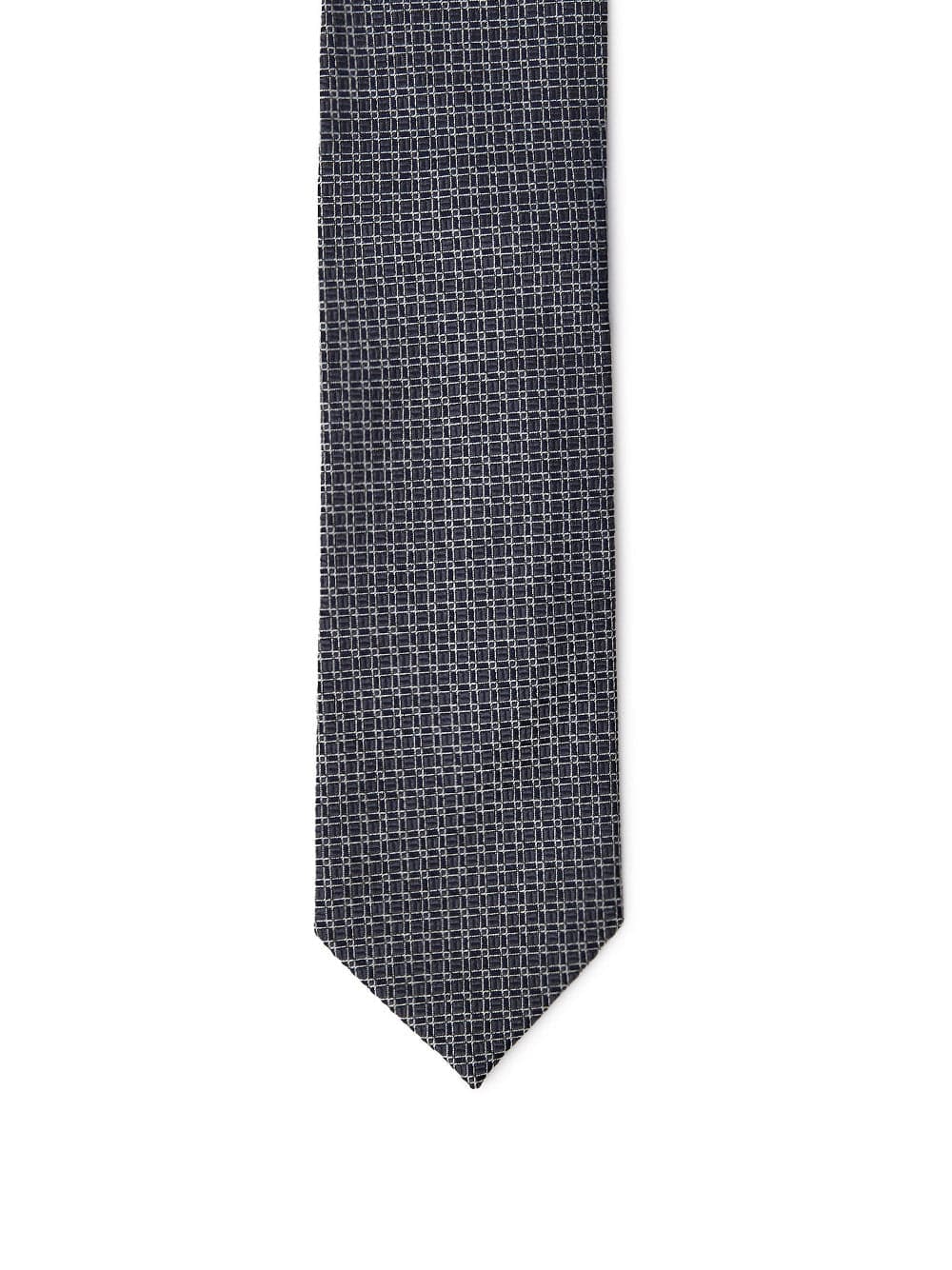 JIL SANDER Cravatta in Grigio e Blu Navy 7 cm Jil Sander da uomo in Cravatte Drestige - Casamassima, commercioVirtuoso.it