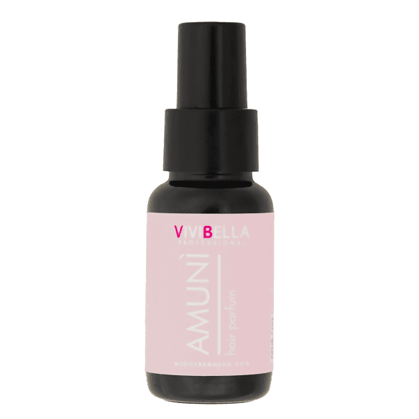 Profumo per Capelli Amunì Hair Parfum – Hair Mist Nutriente e Illuminante, Fragranza Donna a Lunga Durata con Effetto Setoso Anti Crespo