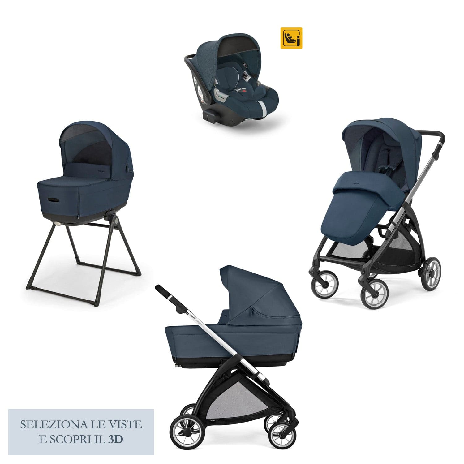 Kit System Quattro Inglesina Electa Darwin in Sistemi modulari La Casa Del Bebè - Napoli, commercioVirtuoso.it