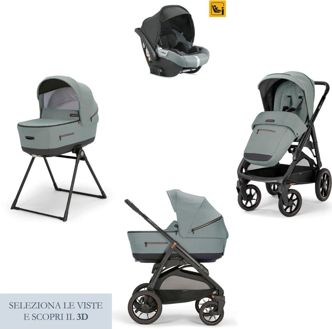 Kit System Quattro Inglesina Aptica XT Darwin Infant in Sistemi modulari La Casa Del Bebè - Napoli, commercioVirtuoso.it