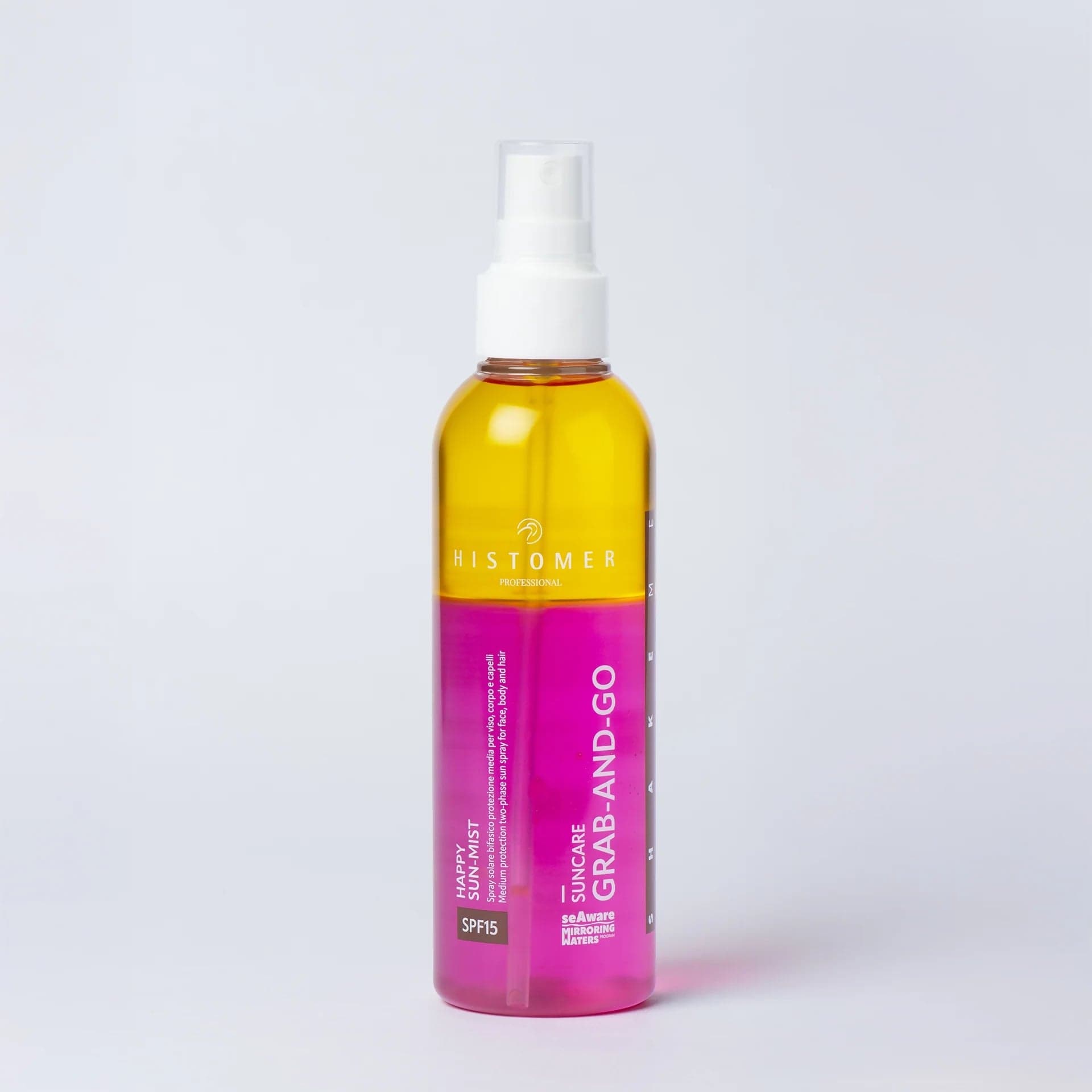 Histomer Suncare Happy Sun Mist SPF 15 Spray Bifasico Solare Viso Corpo Capelli 190ml in Batuffoli di cotone dischetti e cotton fioc Beauty Sinergy F&C - Treviso, commercioVirtuoso.it