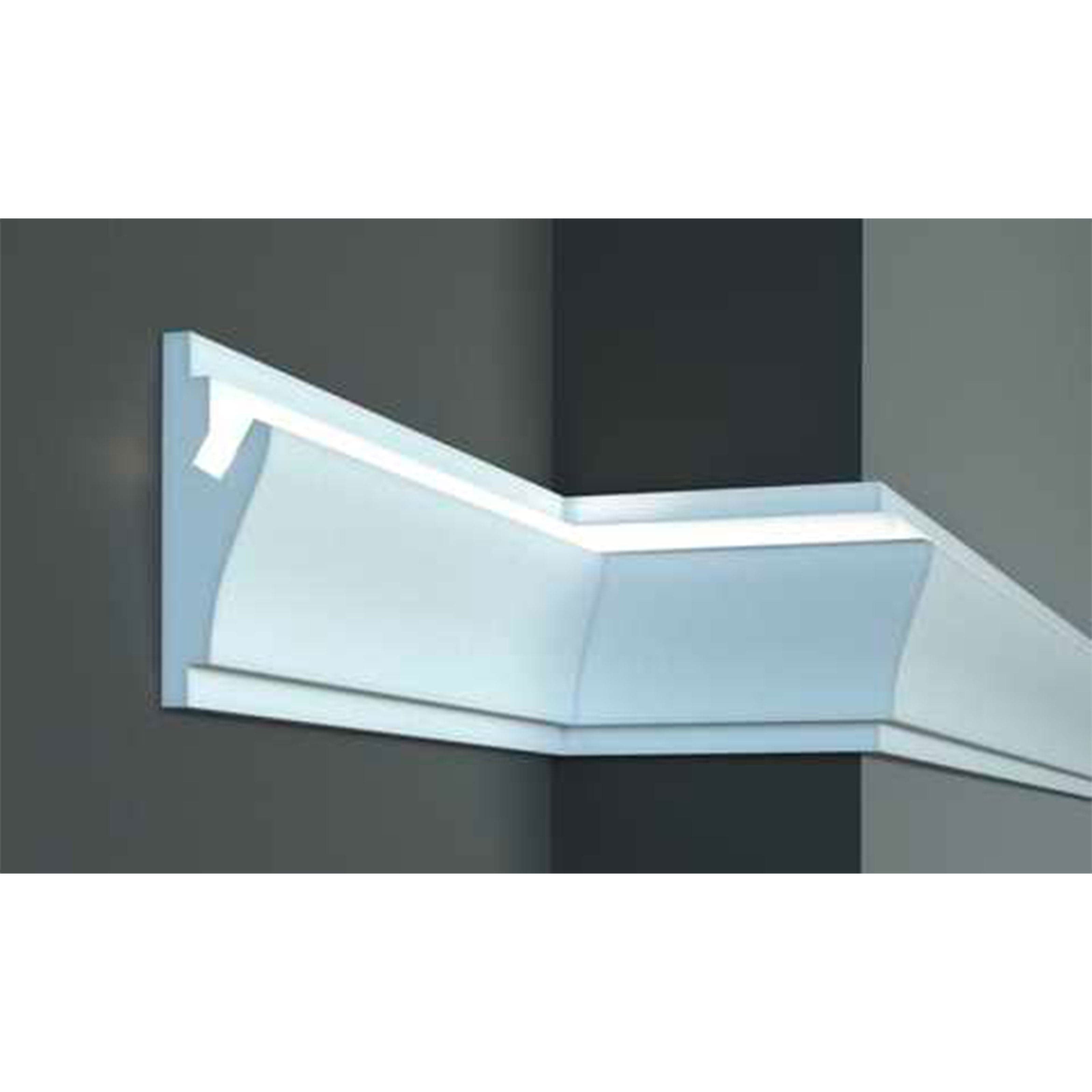 €14,99 a barra *** STOCK *** Pacco da 8 barre di cornice XPS  Con alloggio LED 50X170x1150 KD403 - Eternal Parquet