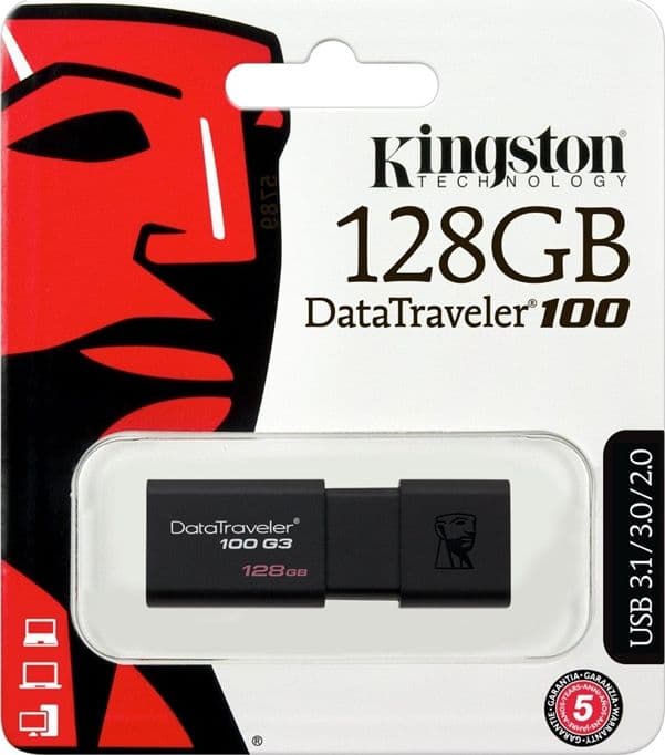 Chiavetta USB 3.0 da 128GB KINGSTON in  DFP Elettronica Store - Scafati, commercioVirtuoso.it