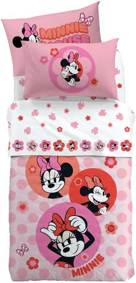 Trapunta Caleffi Minnie Mouse 1 Posto Trapunta Fantasia Per Letto Singolo Bambini In Cotone Soffice 100% 165x260 Cm Disney in Trapunte e copriletti Puleo Casa - Palermo, commercioVirtuoso.it