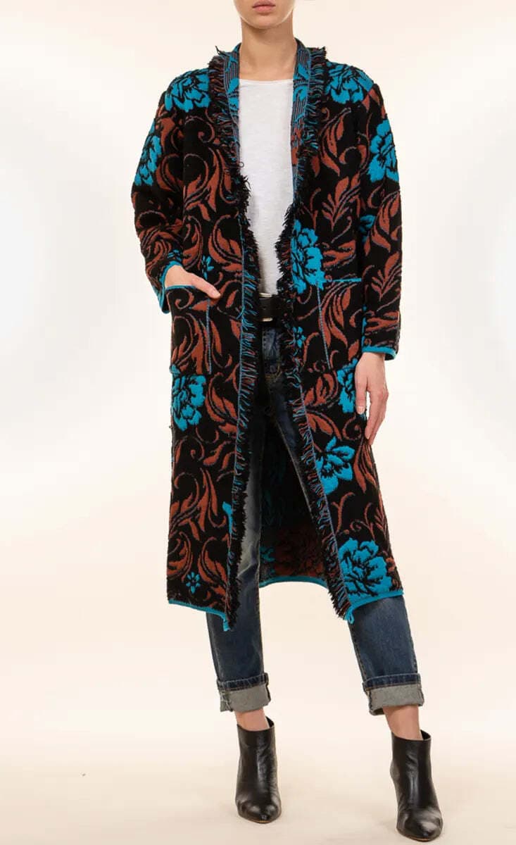 KONTATTO | Giacca fiori Moda/Donna/Abbigliamento/Giacche e cappotti/Cappotti You Store - Messina, Commerciovirtuoso.it