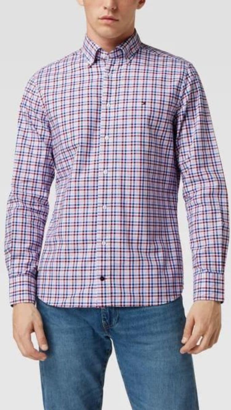 Tommy Hilfiger Camicie CL-W OXFORD GINGHAM SHIRT da uomo in Camicie casual Drestige - Casamassima, commercioVirtuoso.it