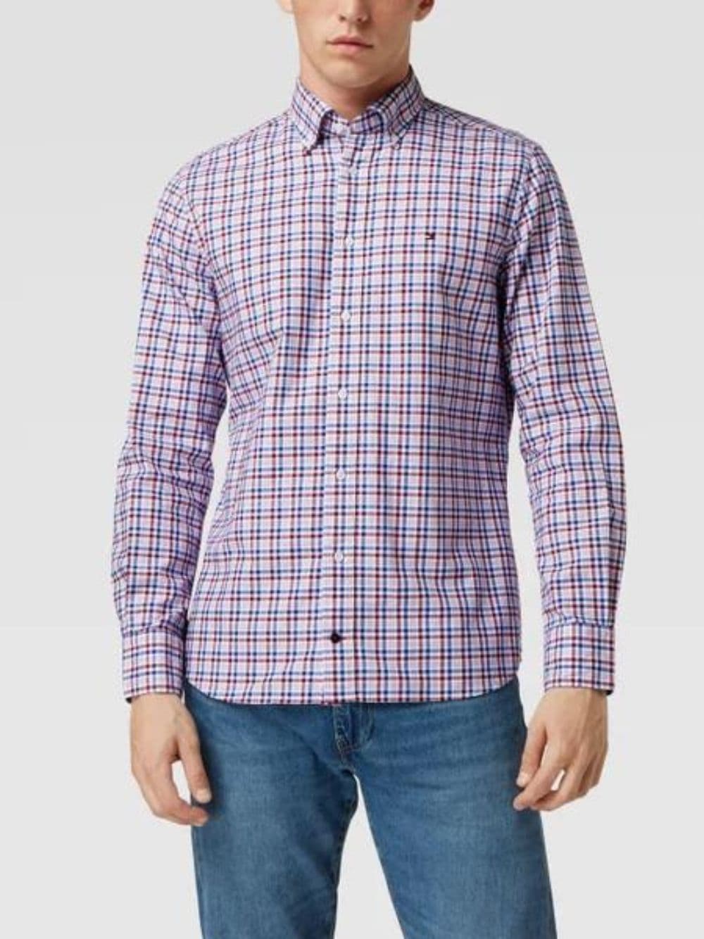 Tommy Hilfiger Camicie CL-W OXFORD GINGHAM SHIRT da uomo in Camicie casual Drestige - Casamassima, commercioVirtuoso.it