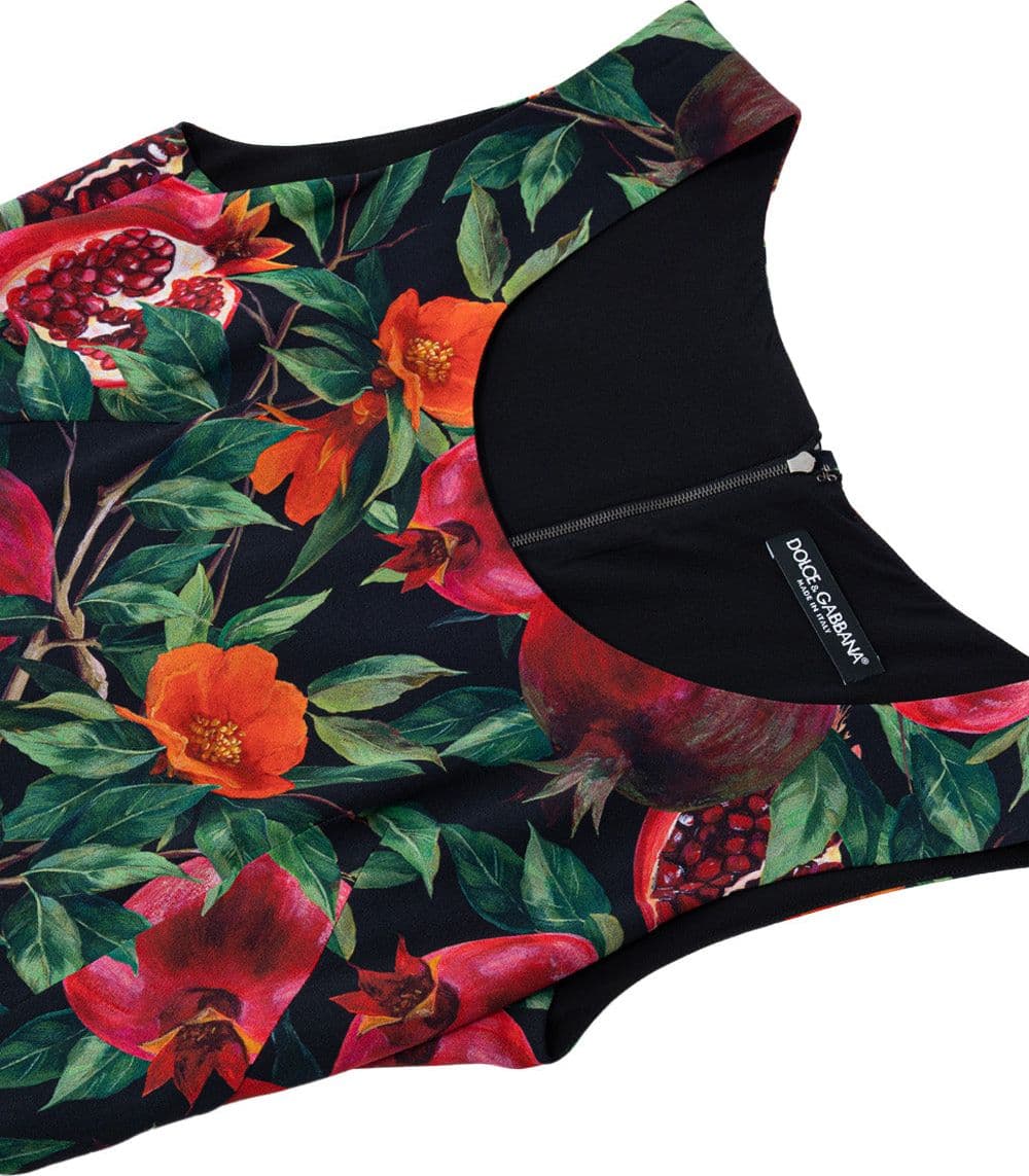 Dolce &amp; Gabbana Abito con Stampa Melograni da donna in Casual Drestige - Casamassima, commercioVirtuoso.it