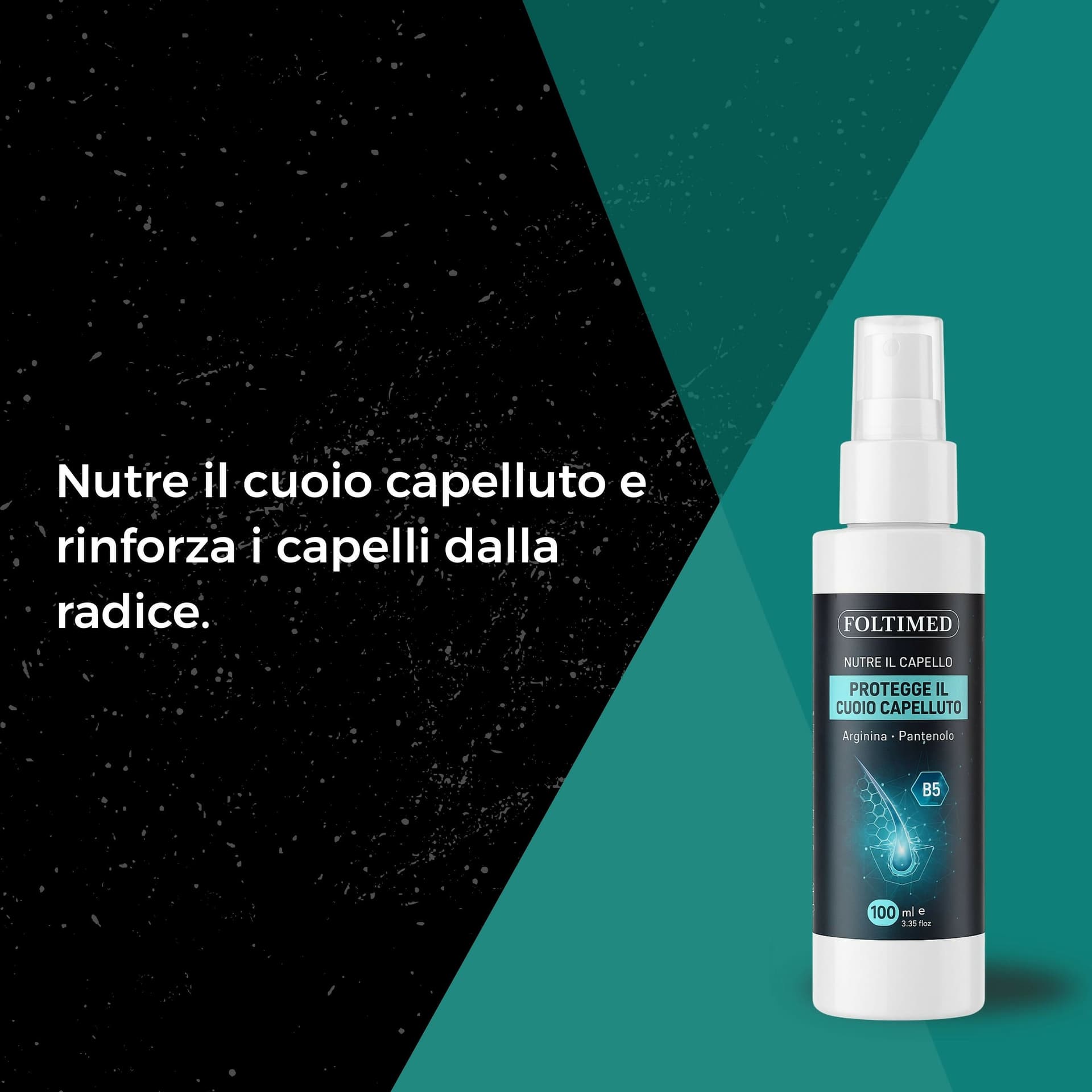Spray Anticaduta Capelli con Vitamina B5 – Trattamento Rinforzante e Stimolante per la Crescita | Riduce la Fragilità e Protegge il Cuoio Capelluto | Foltimed 100ml in Trattamenti per la ricrescita dei capelli BasketGuru Italia - Palermo, commercioVirtuoso.it