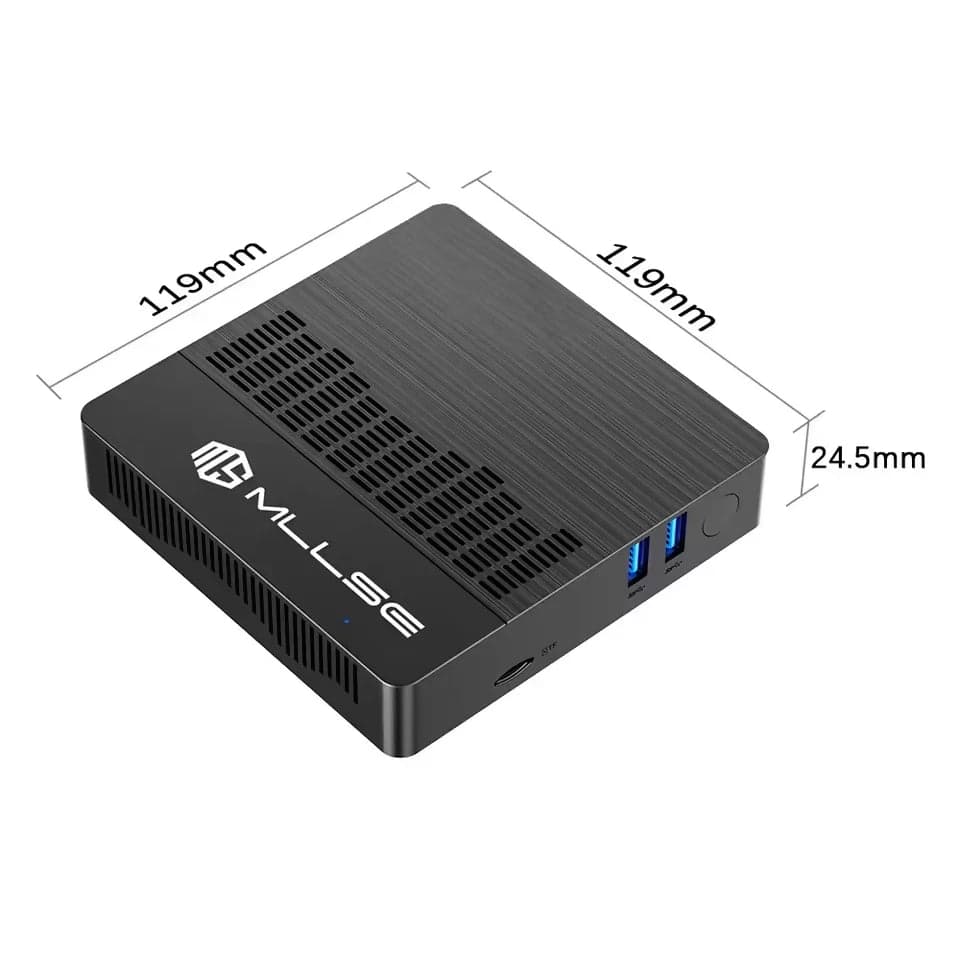 PC DESKTOP MINI INTEL RAM 6GB SSD 128GB WIN 11 WiFi dual-band (2,4G e 5G) BT 4.2 in Mini PC Tech Service - Melito di Napoli, commercioVirtuoso.it