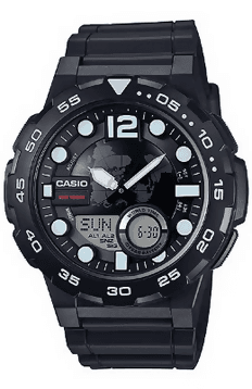 Orologio Casio unisex, AEQ-100W-1AVDF, orologio unisex uomo, donna, con movimento al quarzo impermeabile in Orologi da polso Loweconomy - Marineo, commercioVirtuoso.it