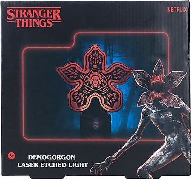 Luce incisa al laser Demogorgon di Stranger Things in Storia Cartoleria Deja Vu - Crotone, commercioVirtuoso.it