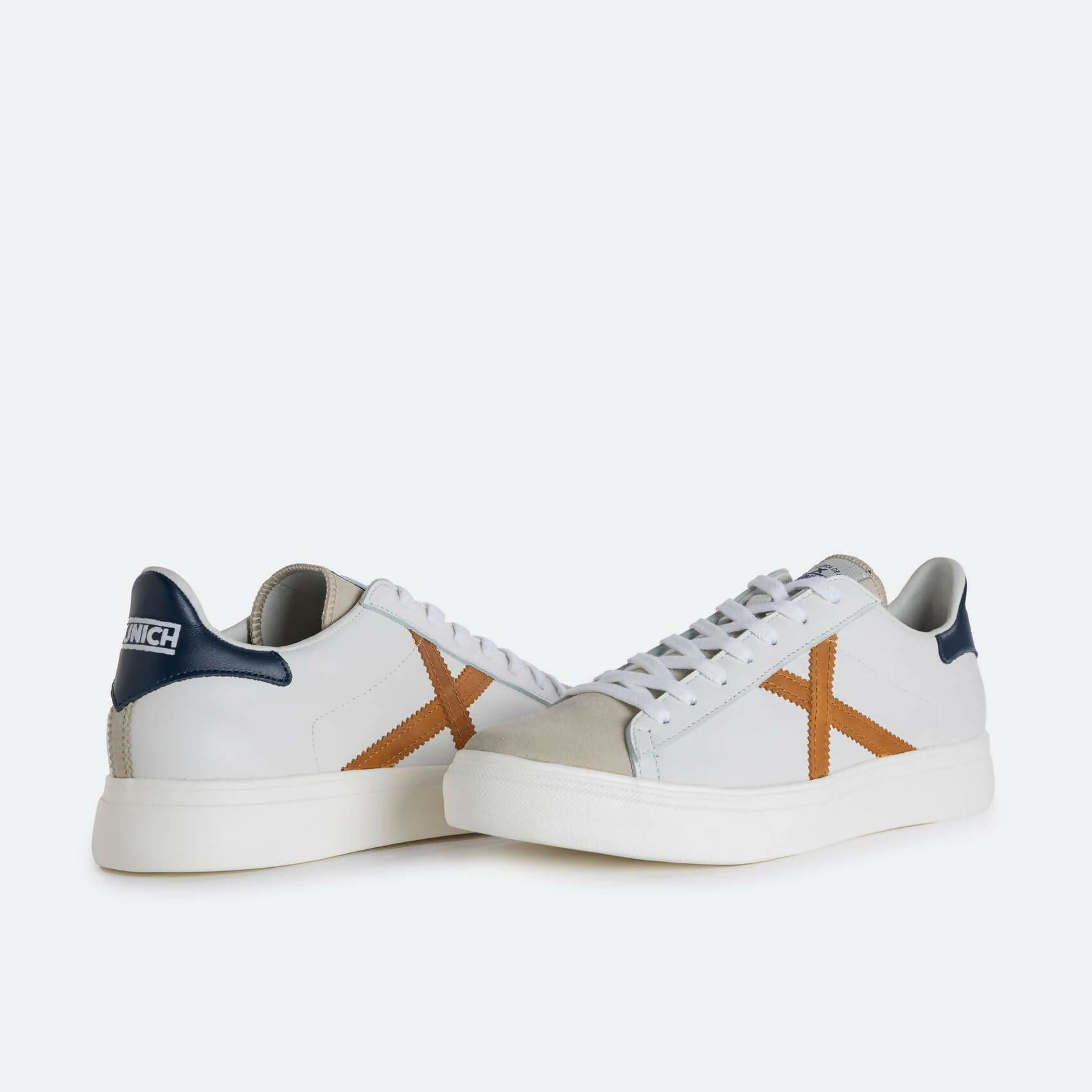 Munich Uomo sneakers in pelle e suede in Sneaker casual Cantali Calzature - Randazzo, commercioVirtuoso.it