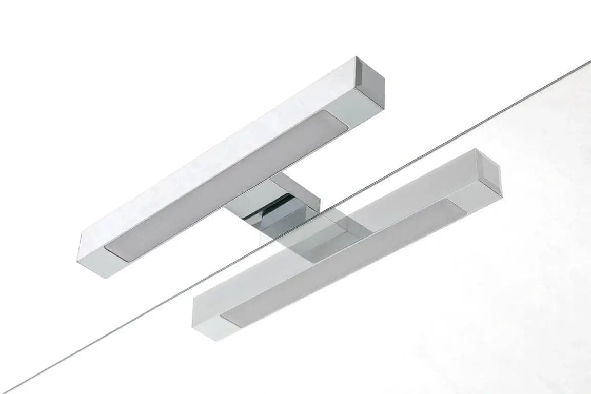 Composizione Mobile Bagno 70cm Sospeso Due Cassetti e Specchio - Mobile Bagno TFT