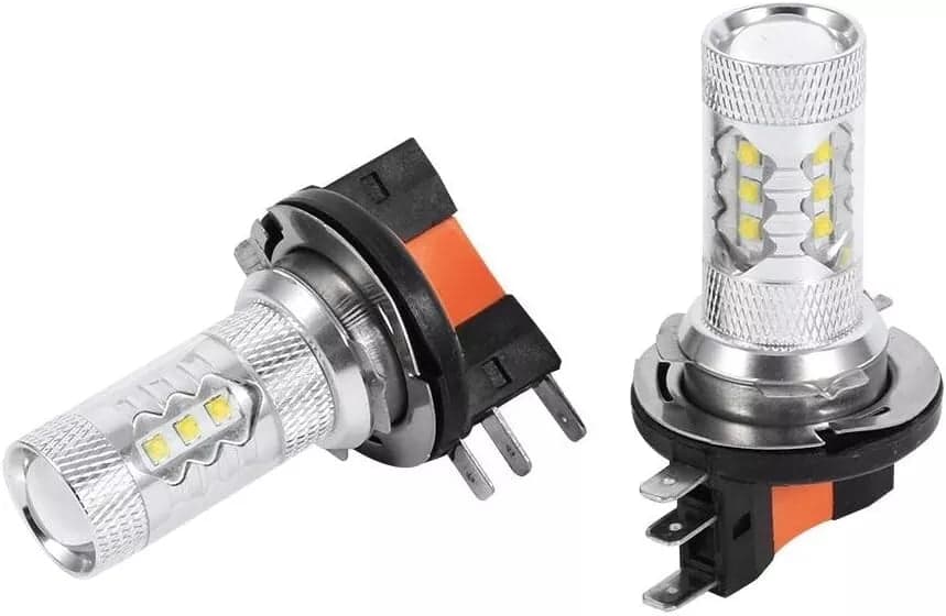 Coppia Luci H15 Canbus per Golf 6-7 MK6 Tiguan Audi Fiat Ford Kuga Luci Diurne 80W 9-30V in Blocchi luci antinebbia Solgeny - Besate, commercioVirtuoso.it
